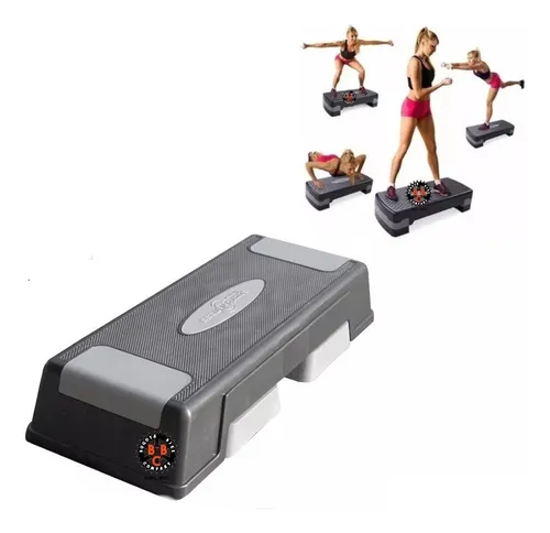 comprar Banco Step Aerobicos 2 Niveles Entrenamiento Cardio Gym Pila