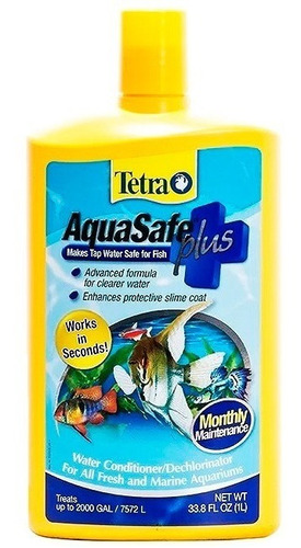 Tetra Aquasafe Plus 100 Ml - Acondicionador - Acuario Oasis