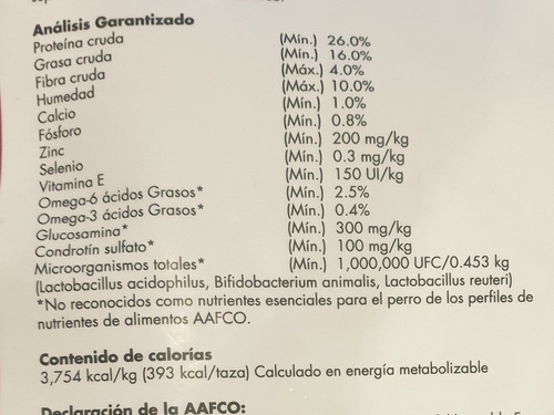 Imagen 4 de 4 de Kirkland Signature Alimento Perro Adulto Pollo/arroz 18.1kg