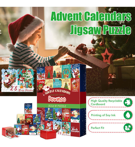 Puzzle Do Calendário De Aventuras De Natal De 2023, Calendár