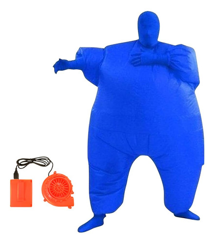 Disfraz Inflable De Cuerpo Entero Para Cosplay, Color Azul B