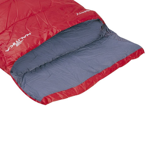 Imagem 3 de 4 de Saco De Dormir Camping Liberty 4ºc A 10ºc Nautika + Sacola