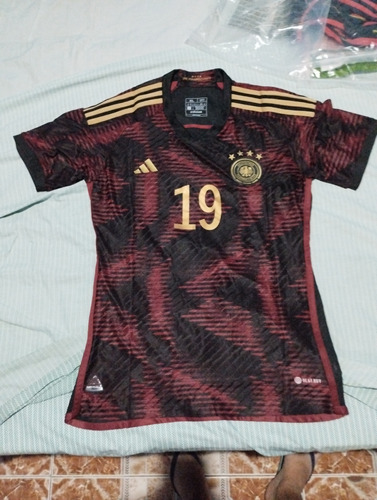 Camiseta Selección Alemania Suplente 2022 Talle L 19 Sané