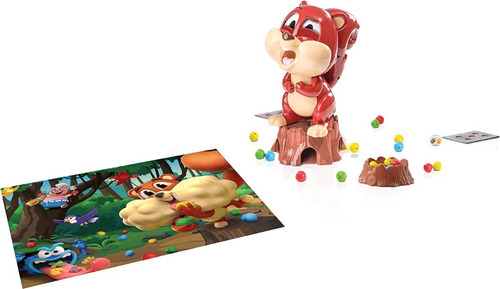 Juego Ardilla Chompin Charlie Squirrel Bellotas Y Compite
