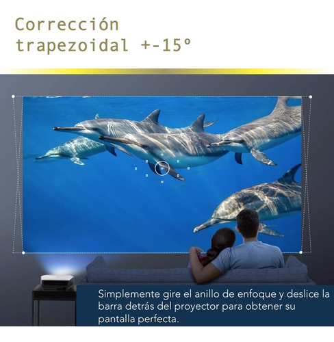 Imagen 8 de 10 de Proyector Cañon Profesional Led 3500 Lumens Full Hd Multipuertos