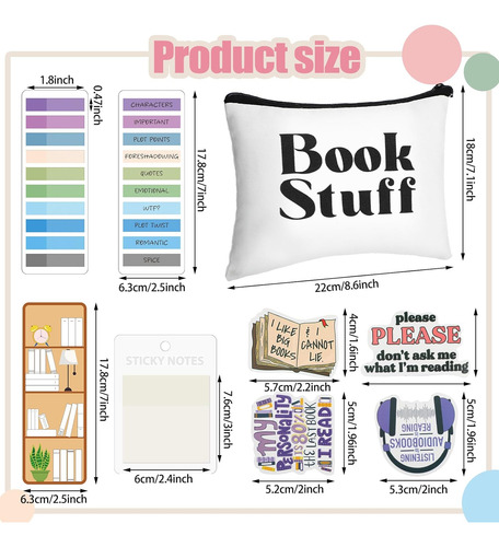 Kit De Anotación De Libros Juego De Estuche Para Lápices Inc