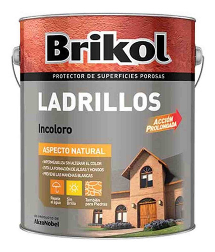 Brikol Ladrillos Protector Impermeabilizante 4lt Rex