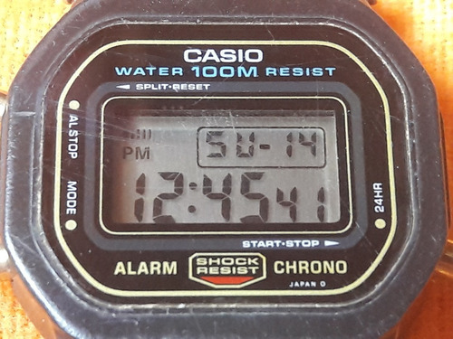 Relógio Antigo Mini G-shock Casio Dw-500 Raro Leia Descrição