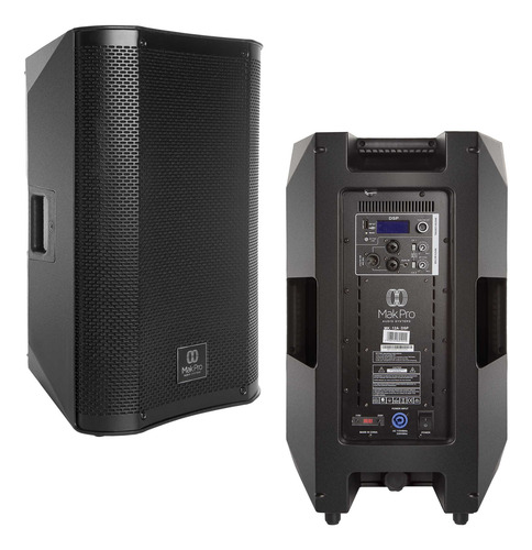 Caixa Ativa Makpro Mk-12a Dsp C/ Ajuste Delay 600wts Rms