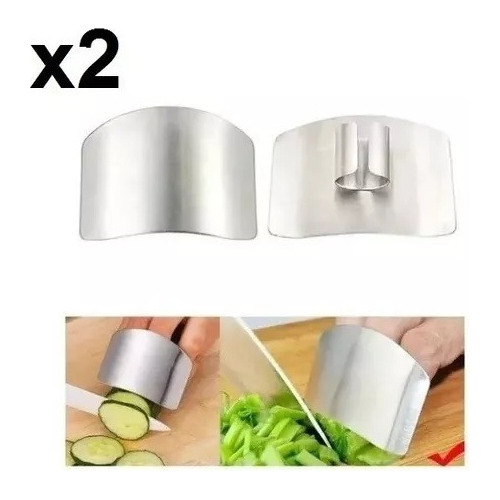 Protector Dedos Para Cortar Alimentos Verduras Cocina Chef 