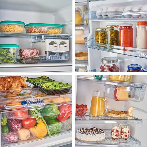 Imagen 8 de 10 de Heladera Con Freezer 413 Lts Kohinoor Kda4394 Acero Outlet!