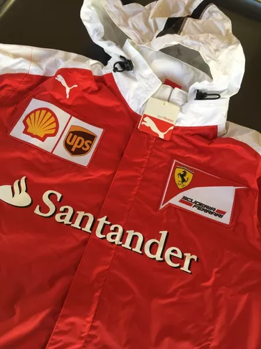 Jaqueta Puma Scuderia Ferrari Santander Team 100% Original | Parcelamento  sem juros