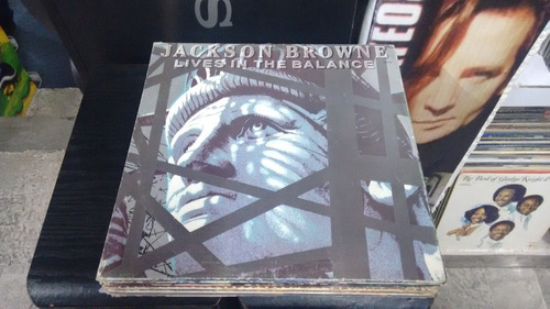 Lp Jackson Browne Live In The Balance En Acetato,long Play