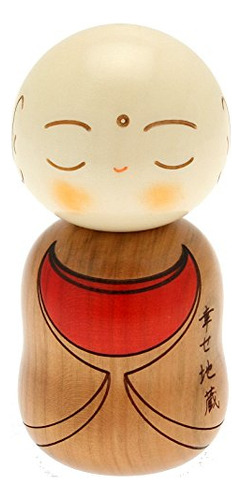 Usburo Japanese Kokeshi Muñeca, Marrón Mhkgz