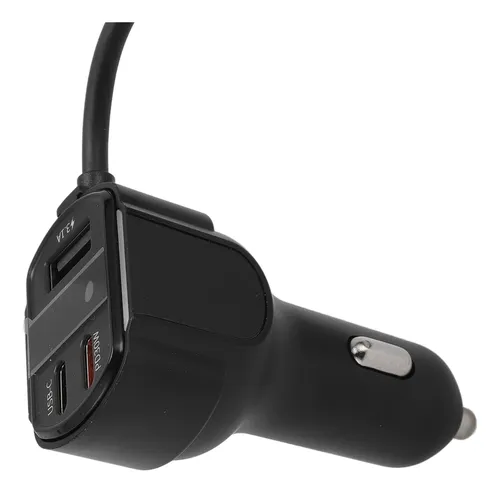 Adaptador De Coche De Carga Rápida Micro Usb Tipo C Multifun