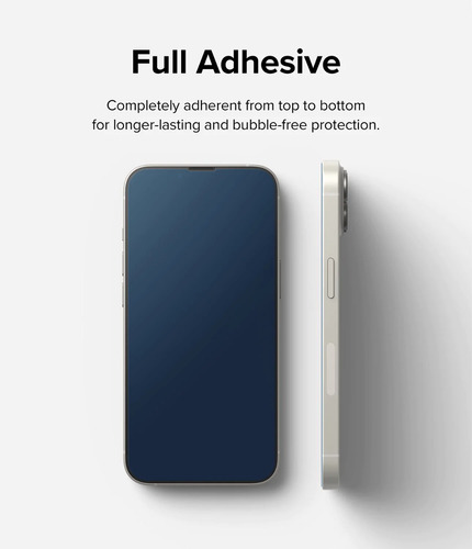 Imagen 2 de 10 de Templado Full Ringke Para iPhone 13 13 Mini Pro Pro Max