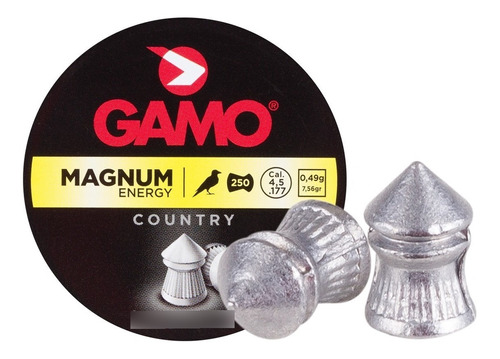 Chumbo Gamo Magnum Energy 4.5 250 Unid.