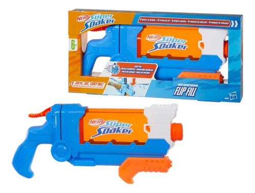 Hasbro Nerf Super Soaker, Lanzador De Agua Flip Fill F8643