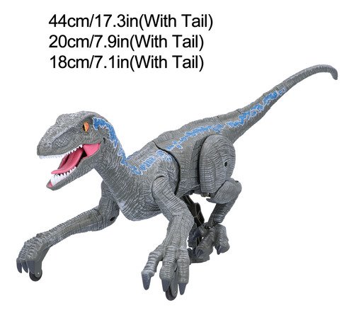 5 Canales 2 4 Ghz Dinosaurio De Control Remoto Juguetes De