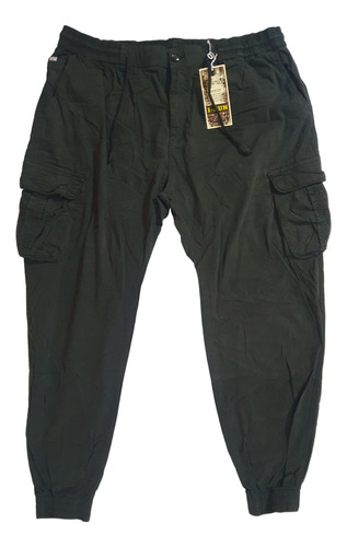 Cargo Jogger - Talles Especiales - Gabardina Importado I-run