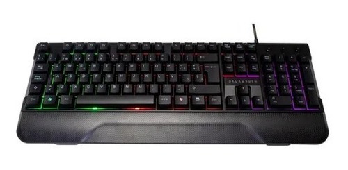 Teclado Gamer Balam Rush Apolo Usb Led Con Reposamuñecas