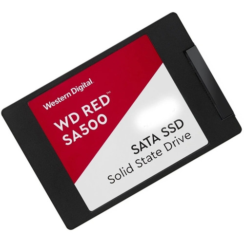 Disco sólido SSD interno Western Digital WD Red SA500 WDS100T1R0A 1TB rojo