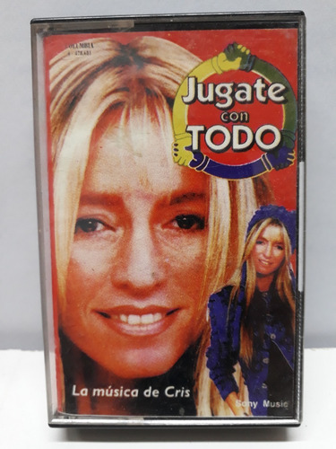 Cris Morena*cassette*jugate Con Todo-la Musica De *sin Uso