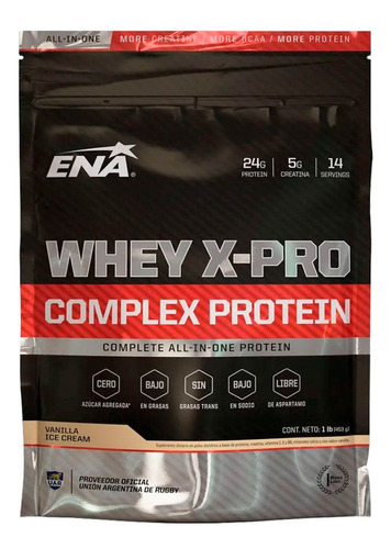 Whey Protein Con Creatina Ena Sport Whey X Pro 450grs