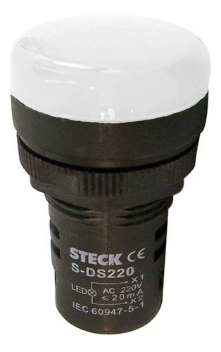 Sinalizador Led 110v Branco Steck Slds1105