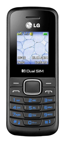 Celular Simples Dual Chip LG B220 Idoso 32mb 2g Rádio Fm