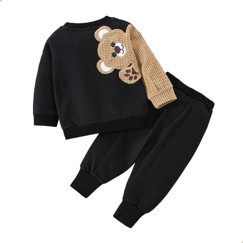 Conjunto De Sudadera Y Pantalón De Manga Larga Para Niño