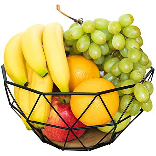 Fruit Bowl For Kitchen Counter - Fruit Basket For Kitch...