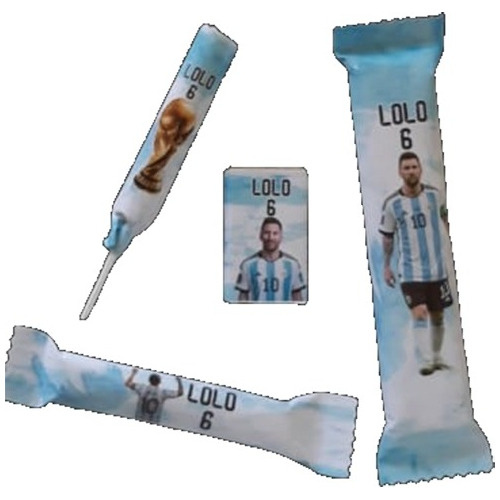 Candy Personalizado Argentina Mundial Golosinas 10 Niños