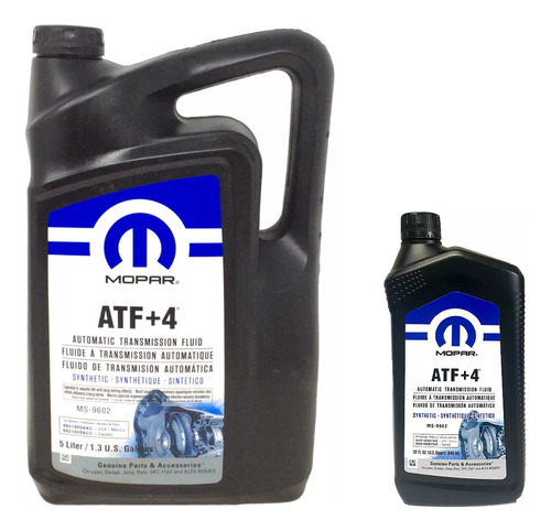 Kit 6 Litros Aceite Transmision Atf+4 Sintetico Mopar