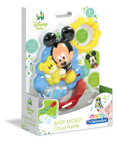 Disney Baby Mickey Bebe Sonajero De Nube