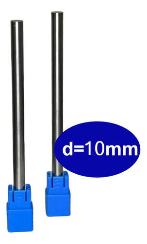 Bits Redondo 10,0 Mm Metal Duro K10 Vídia Para Buril 100mm