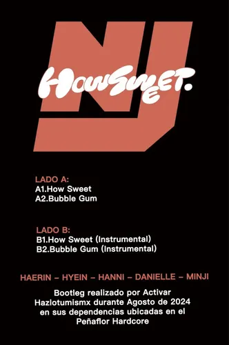Álbum 'how Sweet & Bubble Gum' De New Jeans | Parcelamento sem juros