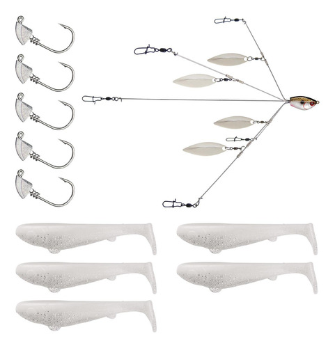 Yum Scottsboro Swimbait - Kit De 3.5 Pulgadas De Vista Minno