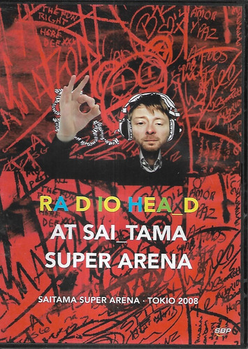 Radio Head Album At Saitama Super Arena Tokio 2008 Dvd 