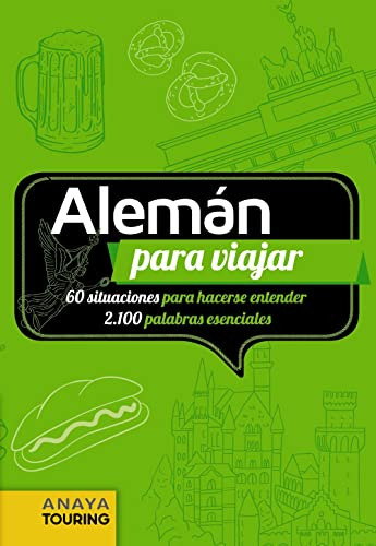 Aleman Para Viajar -frase-libro Y Diccionario De Viaje-