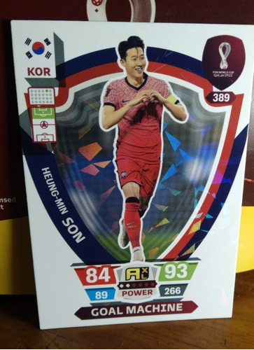 Adrenalyn Qatar 2022 Panini Heung-min Son  Goal Machine