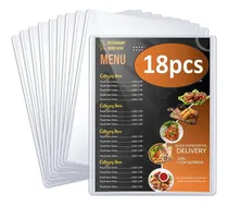 Comprar Cubiertas De Menú 8.5 X 11, Paquete De 18, Cubiertas De M...