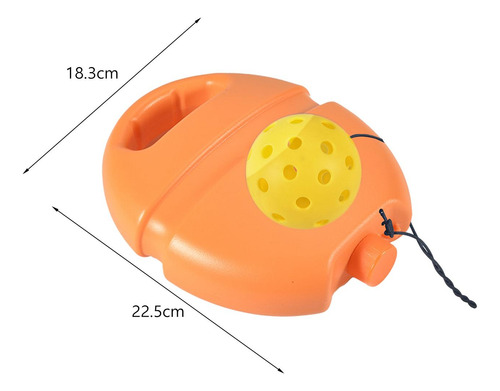 Herramienta De Práctica De De Entrenador De Pickleball Con
