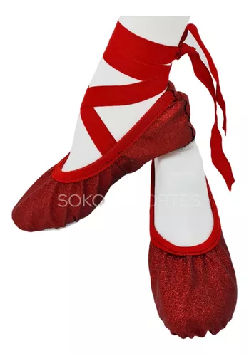 Zapatillas Ballet Rojas | MercadoLibre 📦