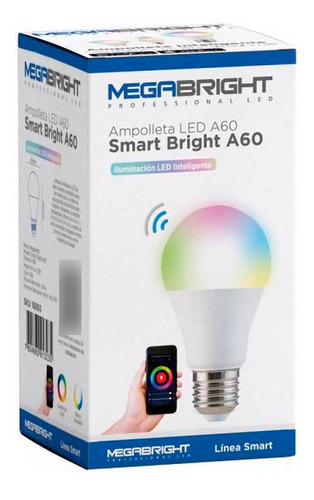 Amp. Led Smart Bright A60 10w E-27wifi