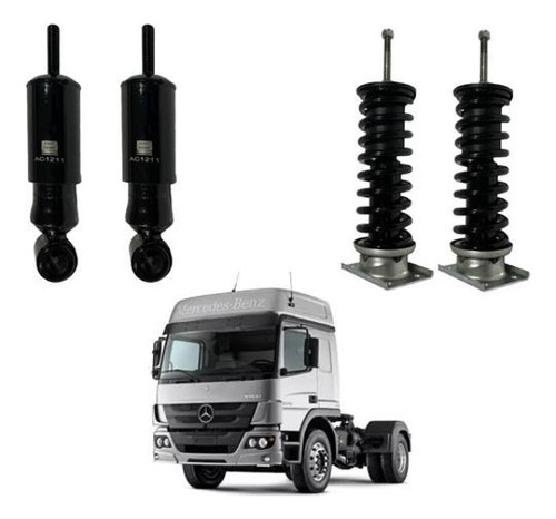 Amortecedor Cabine Mercedes-benz Atego