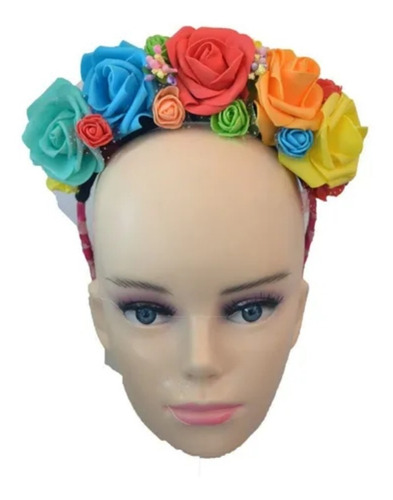 Frida Kahlo Diadema   10 Piezas Surtidas Colores 