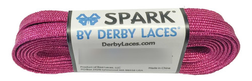 Rosa 60 inch Spark Skate Lace  derby Cordones Para Ro.