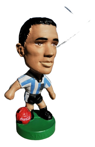 Muñeco Simeone Cabezon Mundial Francia 98 Coca Cola (Usado)