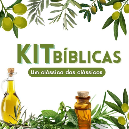 Kit Bíblicas - 6 Essências Puras 100ml A Sua Escolha